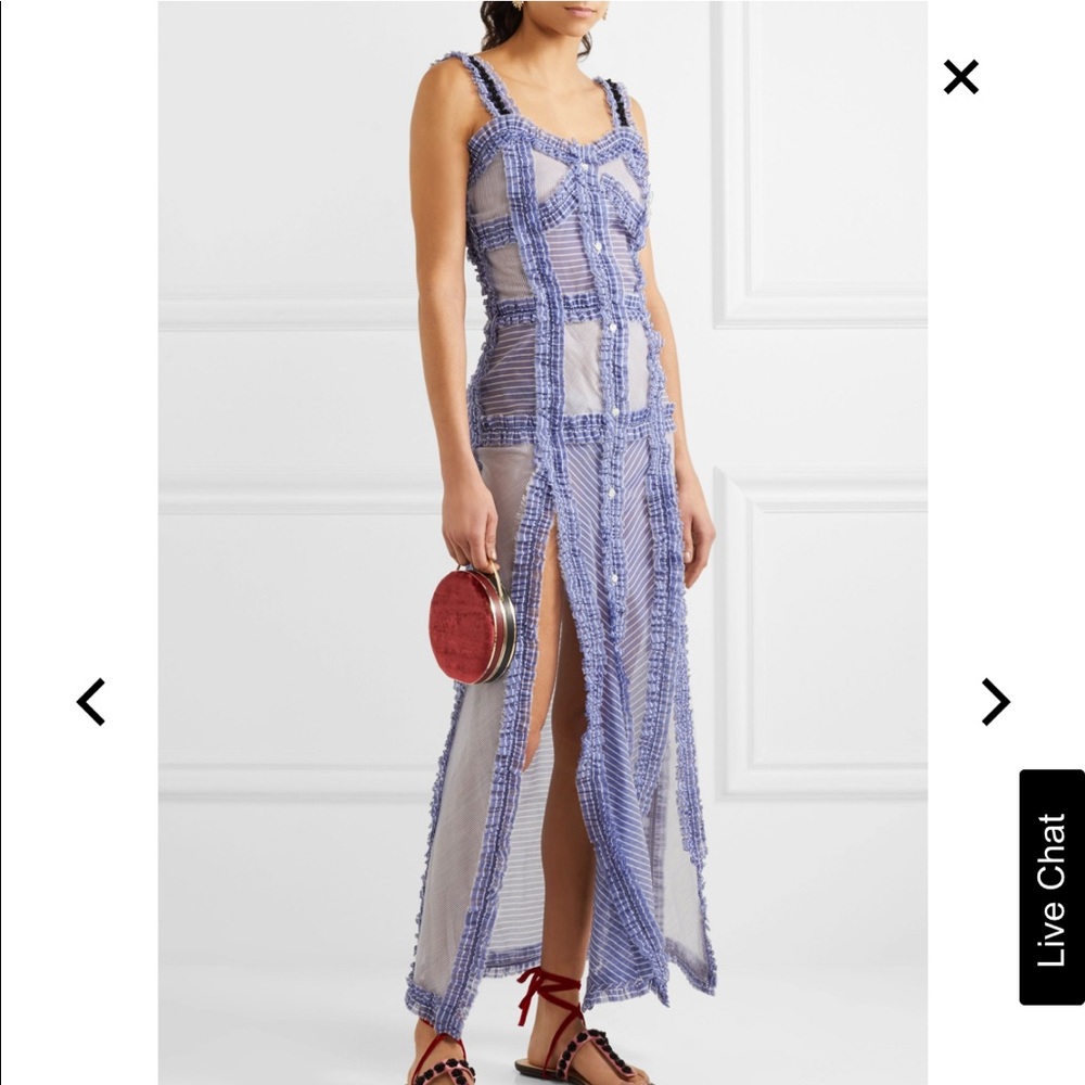 Blue Attico Dress - Picture 4 of 7